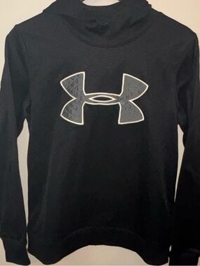 Under Armour Woman’s Black Hoodie with Reflective Logo